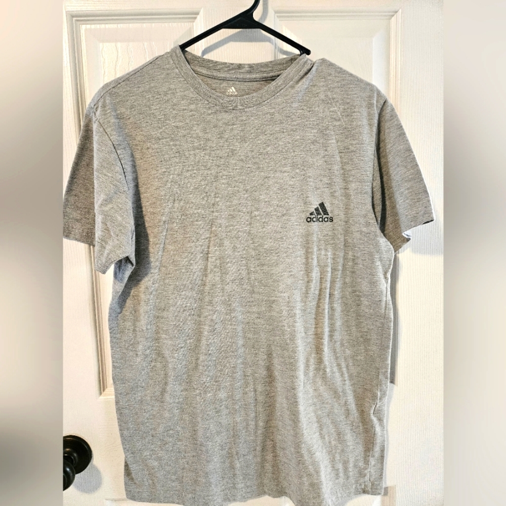 Adidas gray t-shirt size small